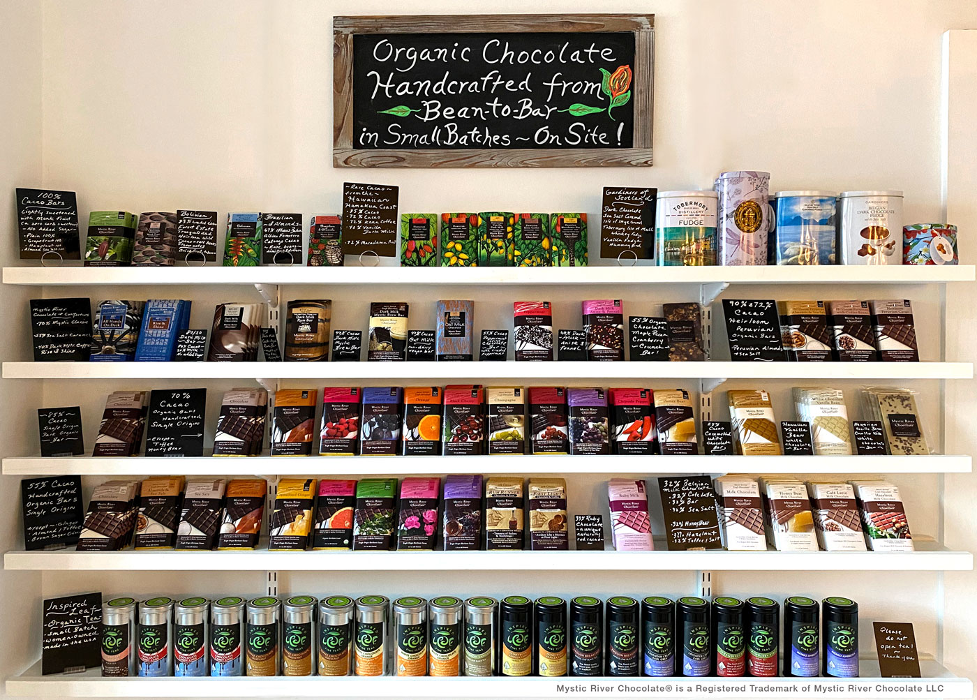 Mystic River Chocolate Cafe Handcrafted Chocolate Bars